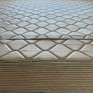 Queen size innerspring mattress with additional bolster