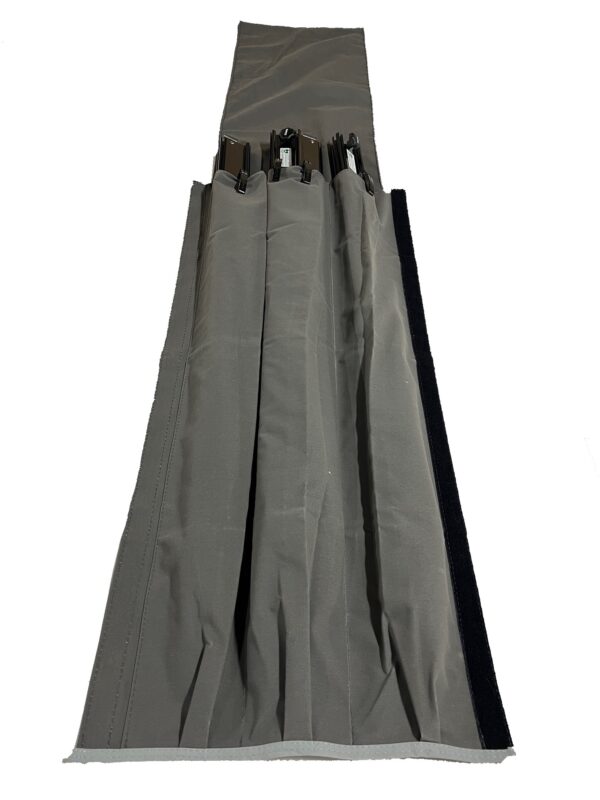 Pole Canvas Bag with velcro and canvas flap 500 x 1100mm - Image 2