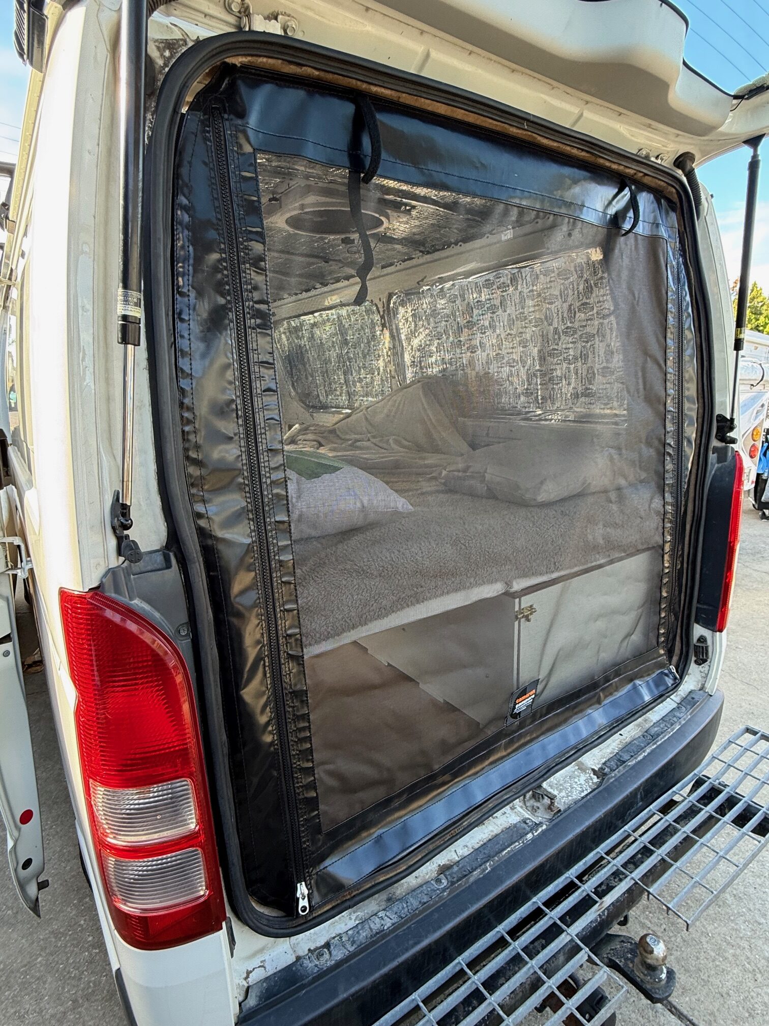 Custom Baby Jails / Safety bunk screens, Boot Screens, Cargo Barrier ...